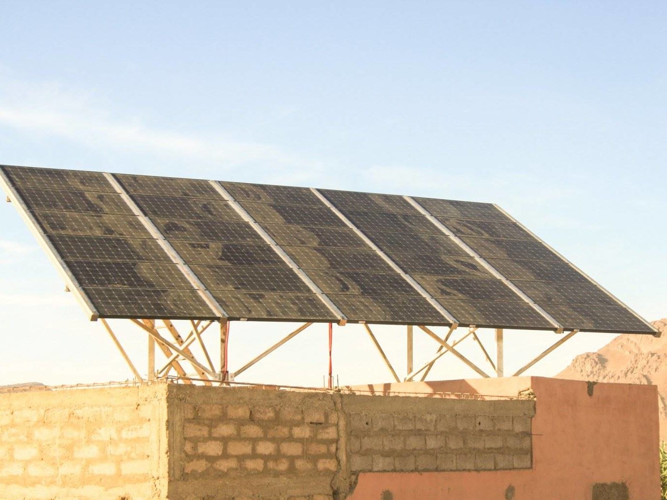 Pompage solaire pour une palmeraie au Maroc